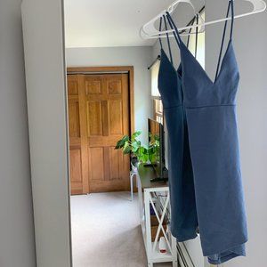 Blue Mini Dress